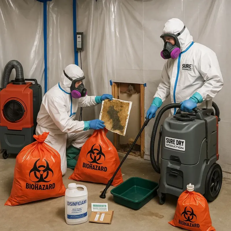 Contaminated Water Handling Protocols process in Pasadena, CA