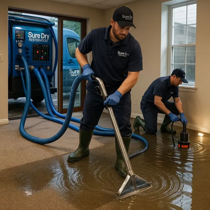 Water Extraction and Removal process in Pasadena, CA